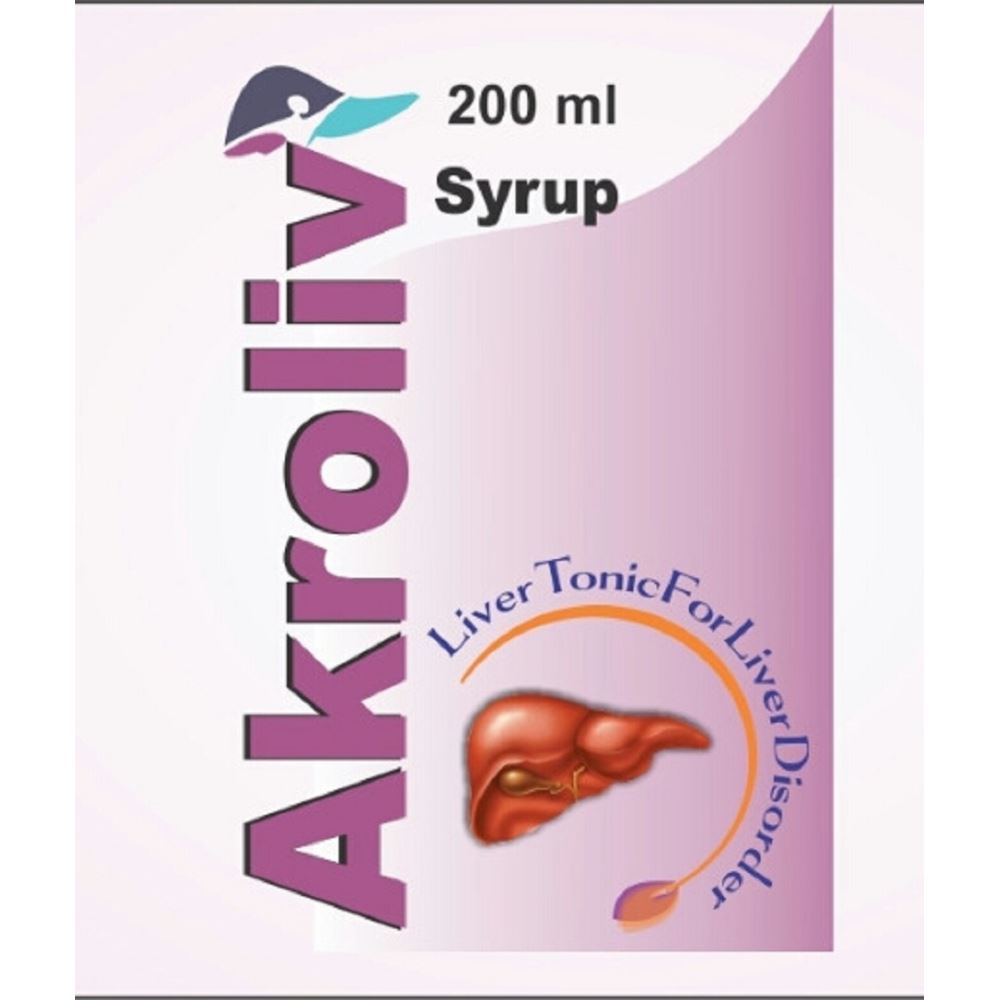 Akromed Akroliv Syrup (200ml)