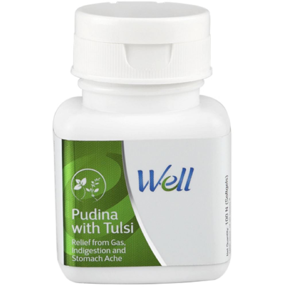 Modicare Well Pudina With Tulsi (100Soft Gels)