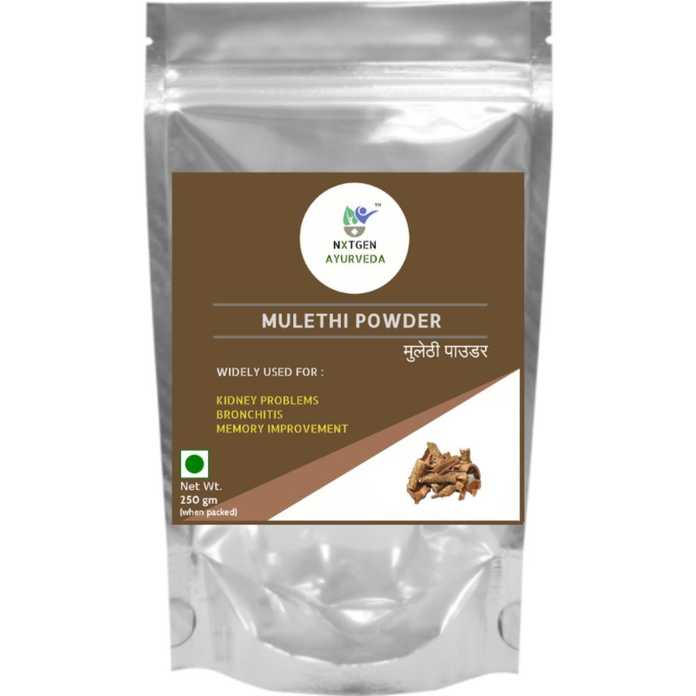 Nxtgen Ayurveda Pure Mulethi Powder (Licorice) (250g)