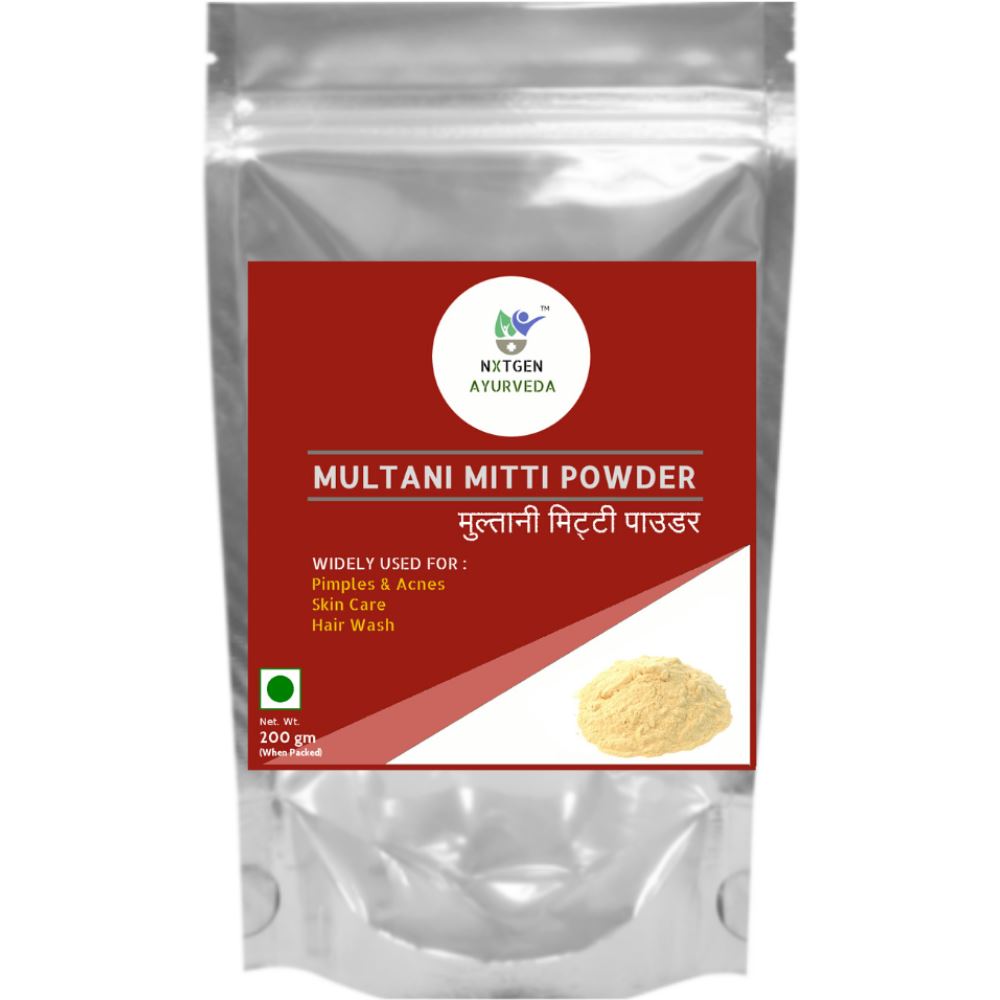 Nxtgen Ayurveda Multani Mitti Powder (Fullers Earth) (200g)