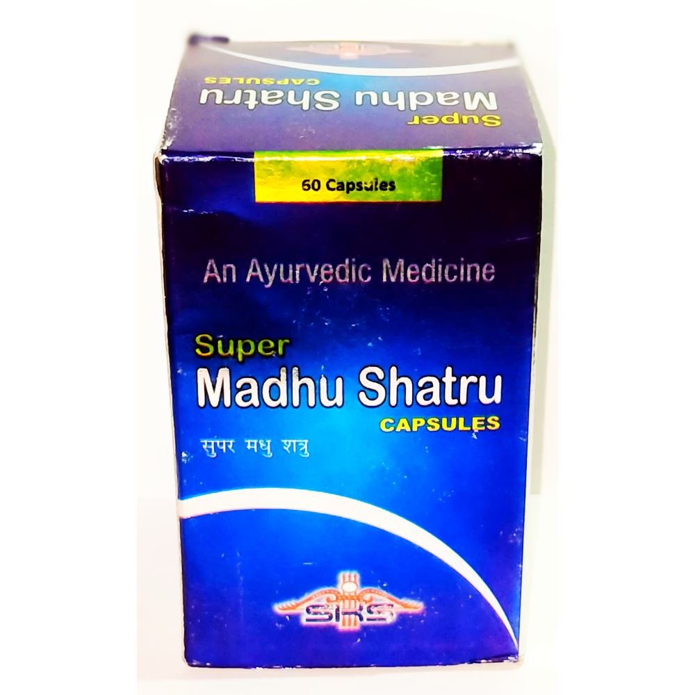 SKS Super Madhu Shatru Capsules (60caps)
