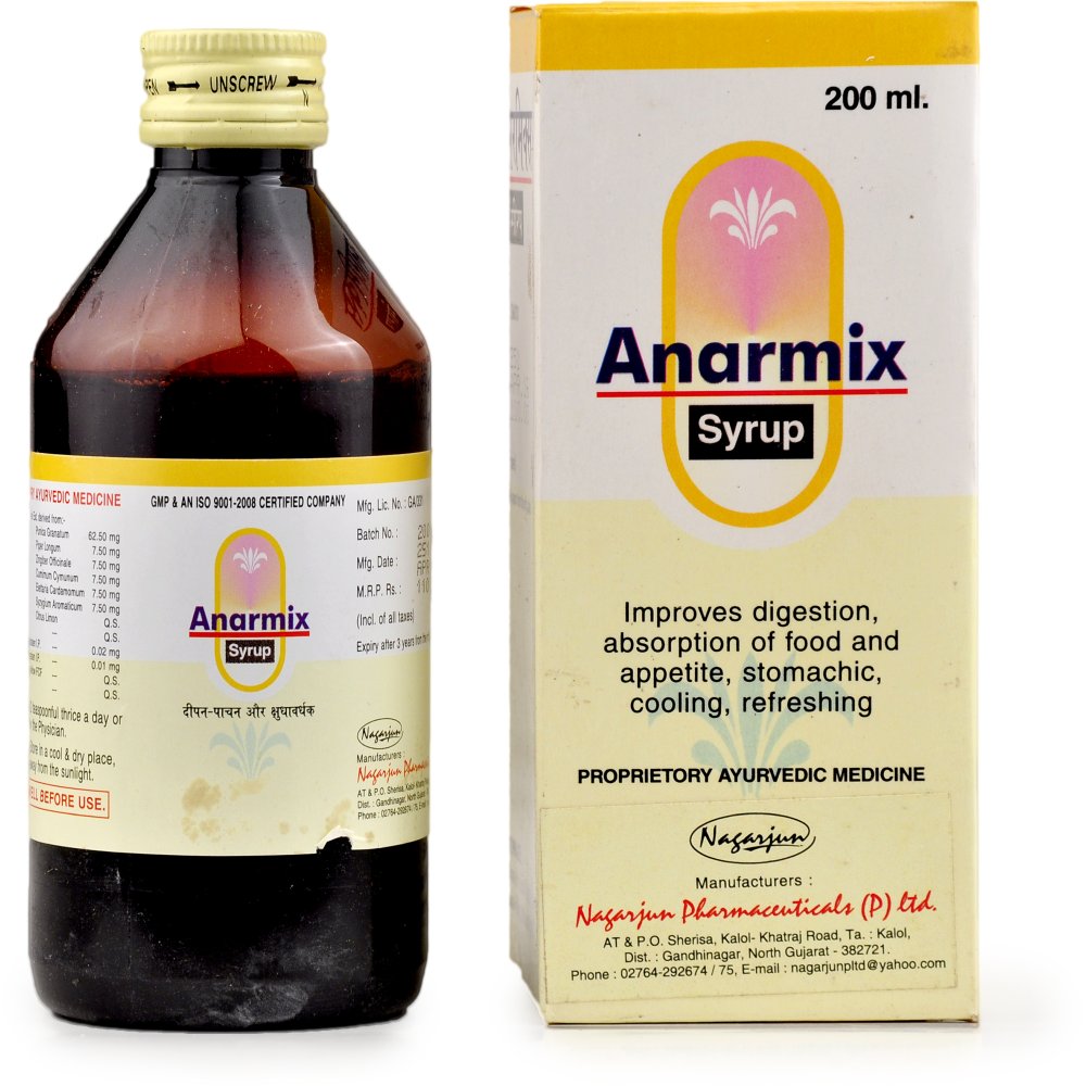Nagarjun Anarmix Syrup (200ml)