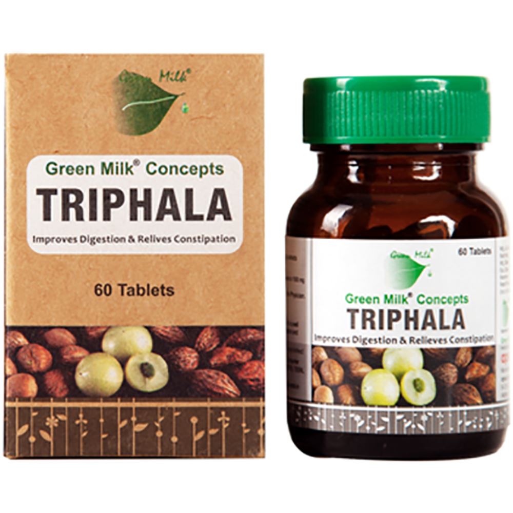 Green Milk Triphala Tablet (60tab)