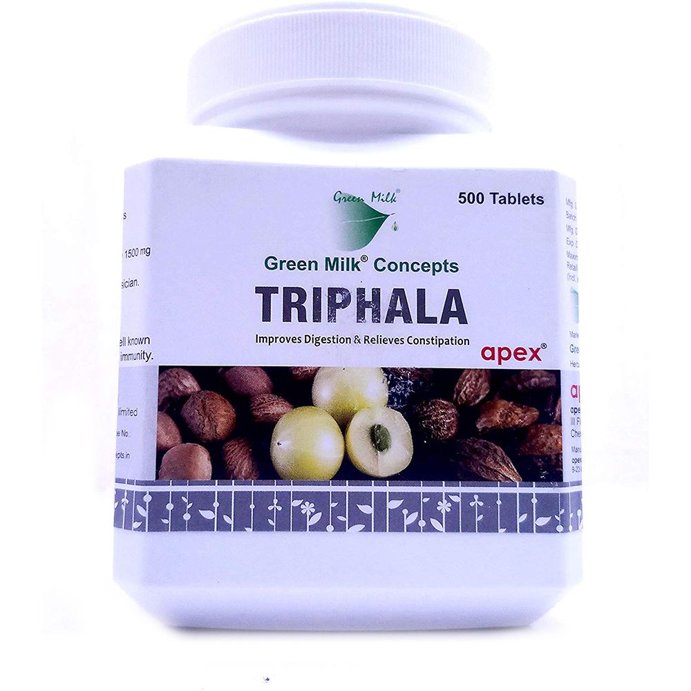 Green Milk Triphala Tablet (500tab)