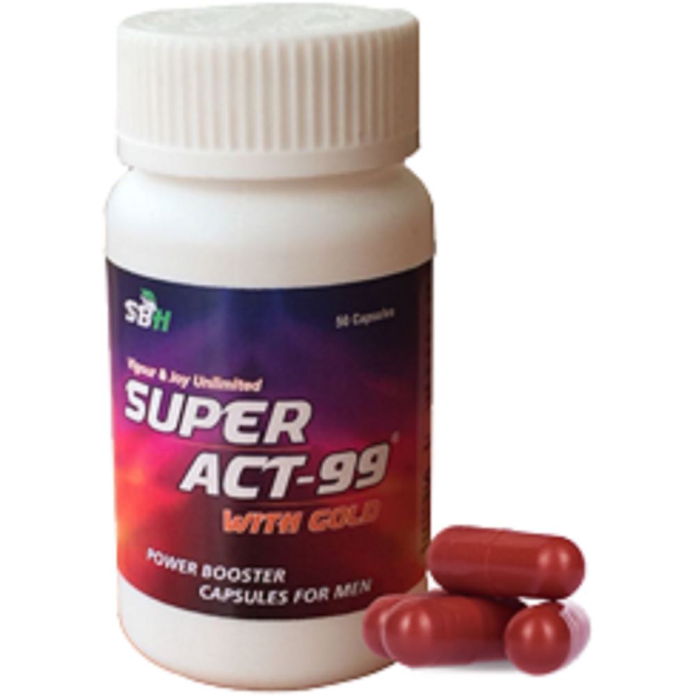 SBH Super Act-99 With Gold Capsules (10caps)