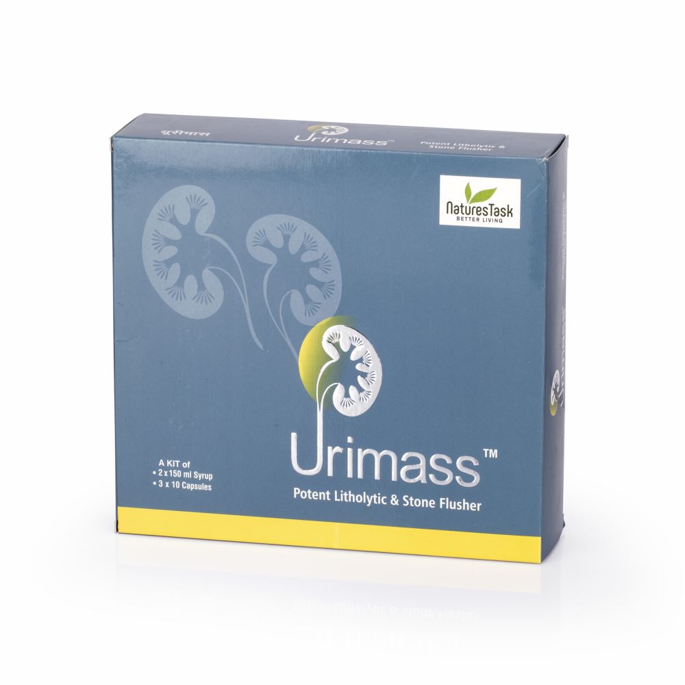 Naturestask Urimass Kit {2*150 ML + 3*10 CAP} (1Pack)