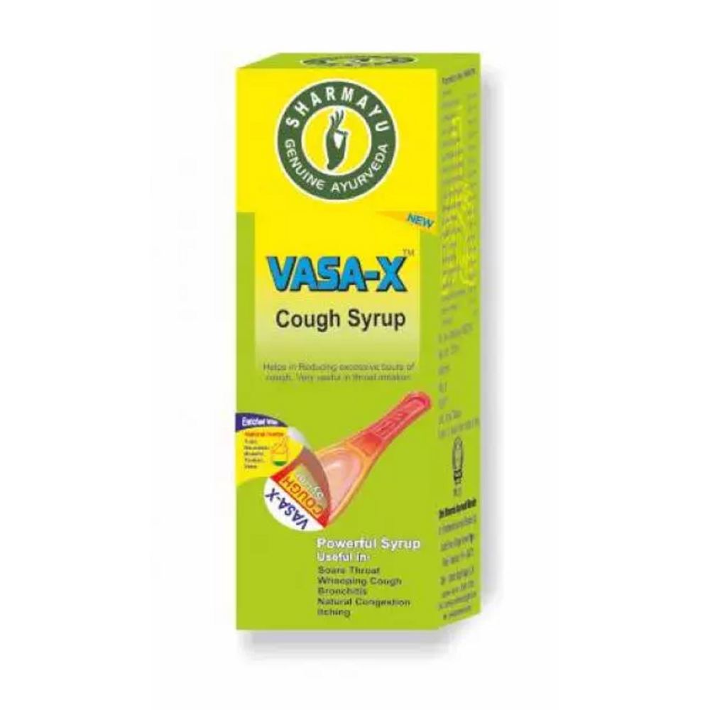 Sharmayu VasaX Cough Syrup (200ml) Buy Sharmayu VasaX Cough Syrup