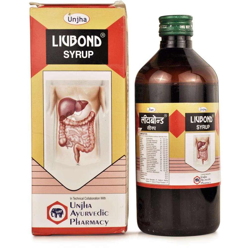 Unjha Livbond Syrup (200ml)