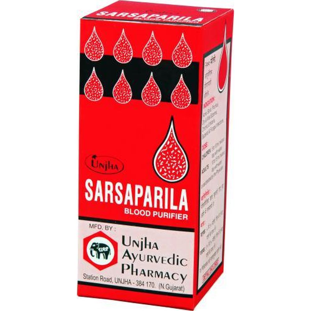 Unjha Sarsaparilla Syrup (200ml)