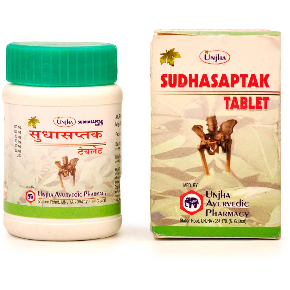Unjha Sudhasaptak Tablet (100tab) Unjha Sudhasaptak Tablet (100tab)
