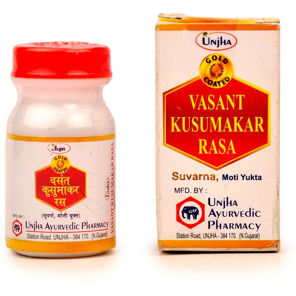 Unjha Vasant Kusumakar Ras (Swarna Moti Yukta) (2.5g)