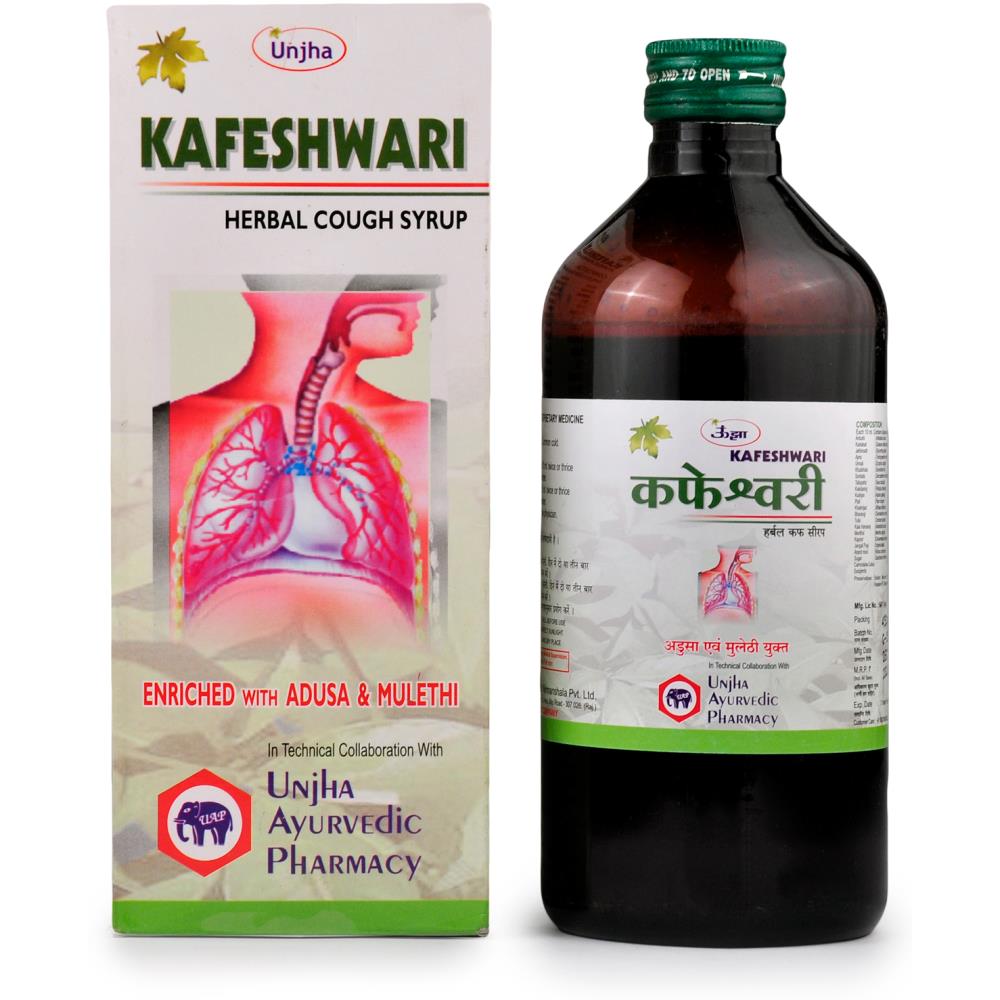 Unjha Kafeshwari Cough Syrup (450ml)