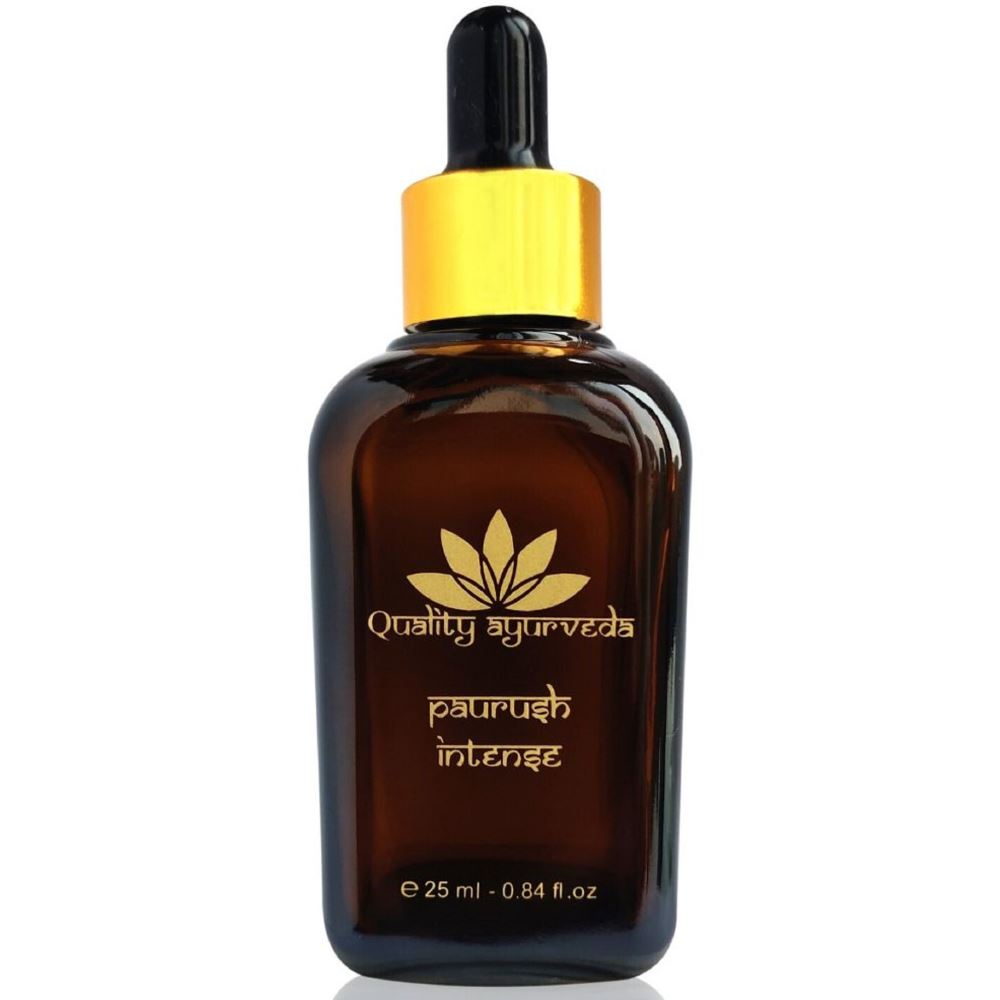 Quality Ayurveda Paurush Intense Oil For Men (25ml)