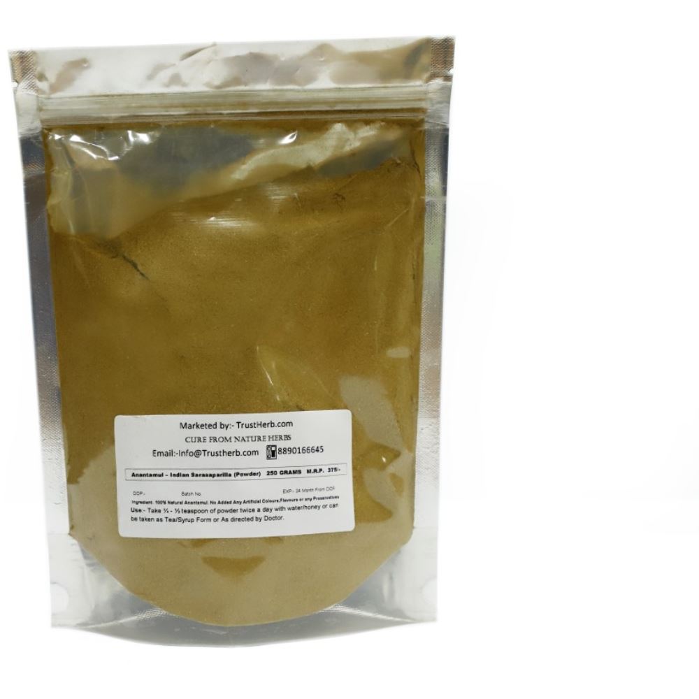 TrustHerb Anantamul - Indian Sarasapailla Powder (250g)