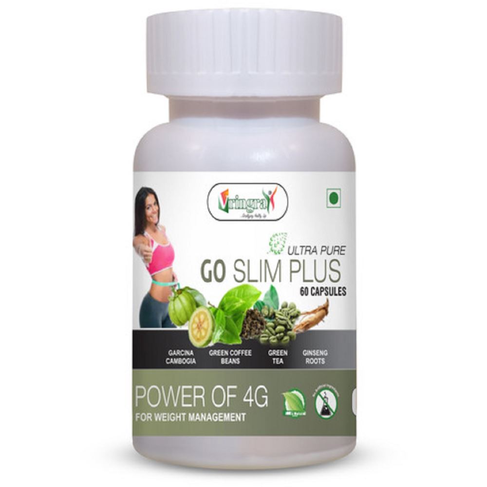 Vringra Go Slim Plus - Weight Loss Capsules - Weight Reduce Capsules (60caps) Vringra Go Slim Plus - Weight Loss Capsules - Weight Reduce Capsules (60caps)