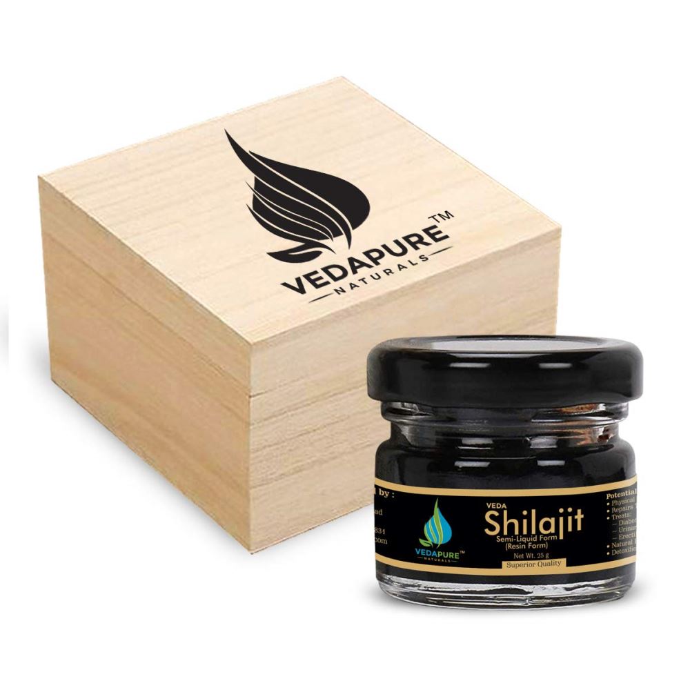 Vedapure Naturals Raw Shilajit Resin (25g)