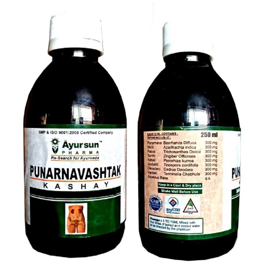 Ayursun Pharma Punarnavashtak Kashay (250ml)