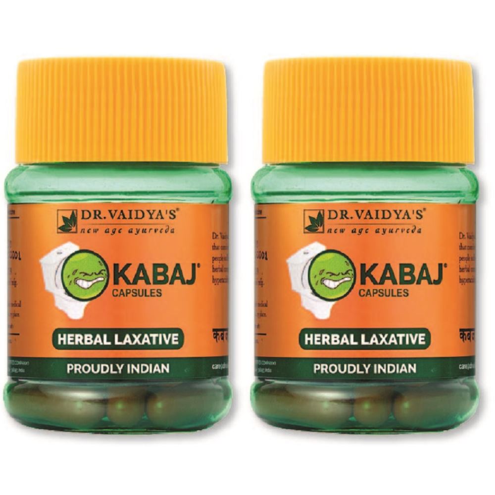 Dr. Vaidyas Kabaj Capsules (30caps, Pack of 2)