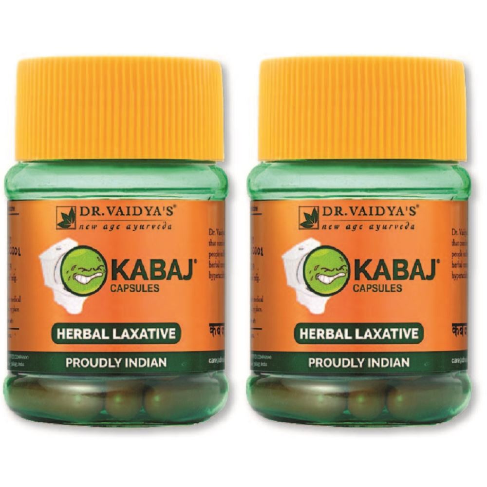 Dr. Vaidyas Kabaj Capsules (30caps, Pack of 2)