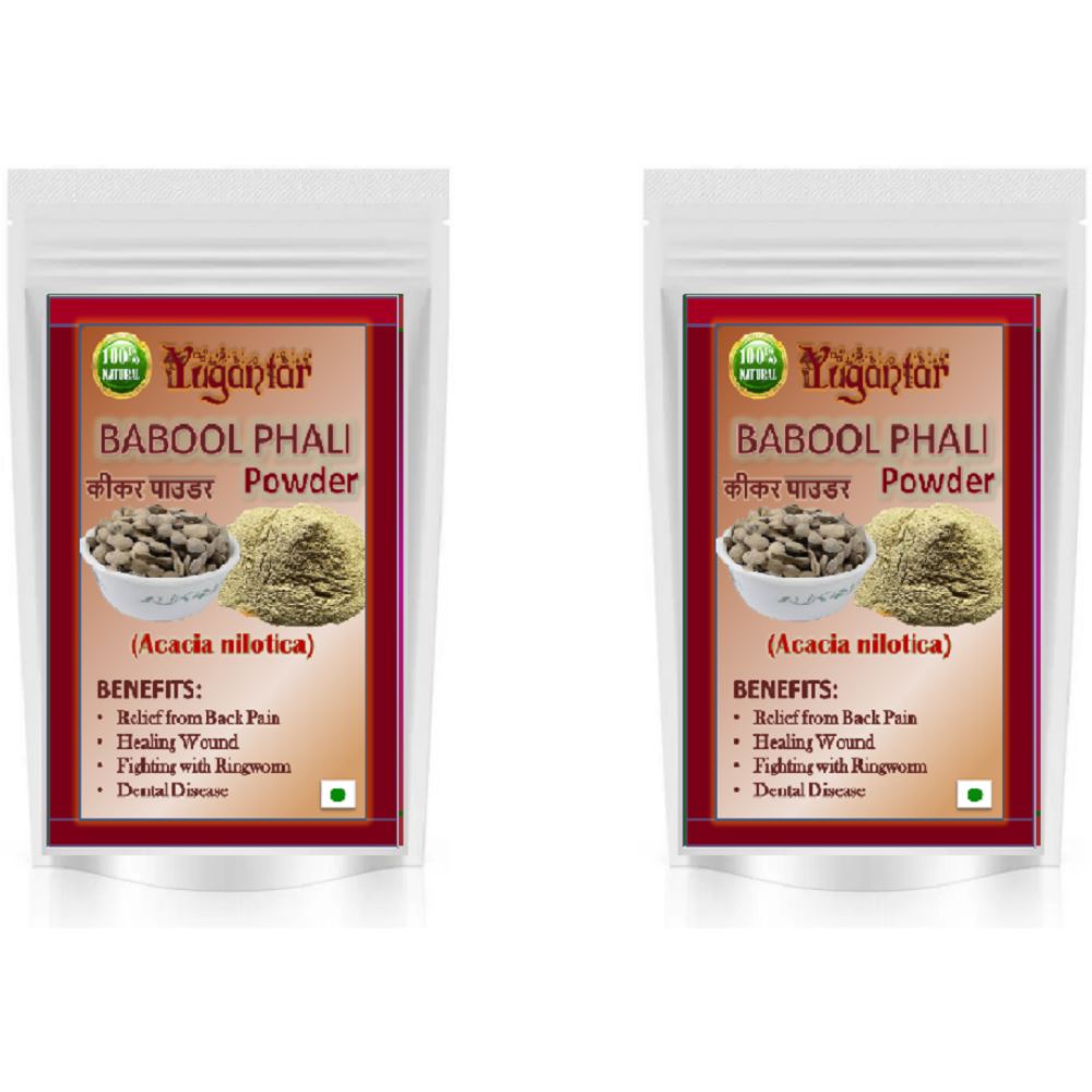 Yugantar Babool Phali Powder (200g, Pack of 2)