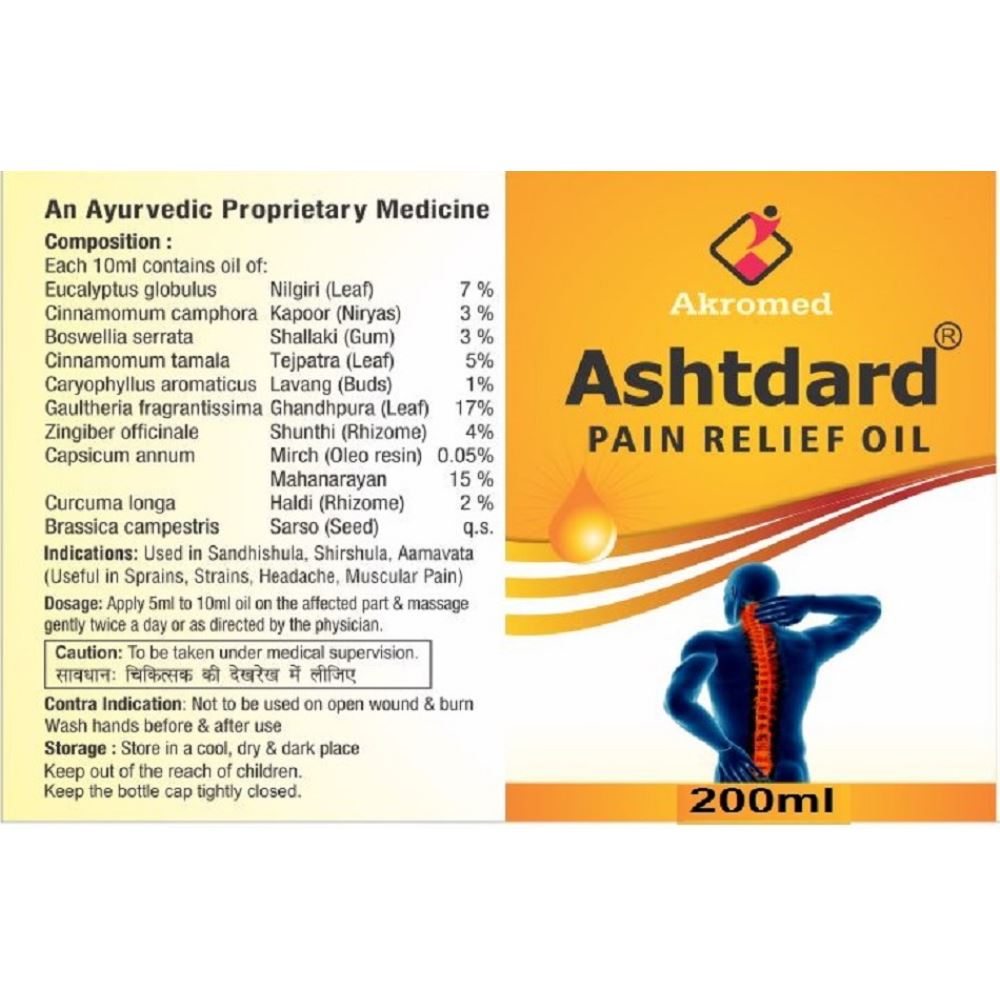 Akromed Ashtdard Oil (200ml)