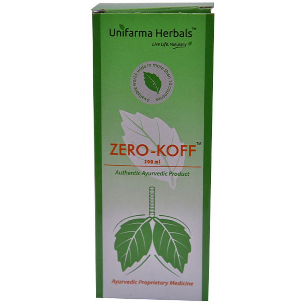 Unifarma Herbals Zero Koff Cough Syrup (200ml) Buy Unifarma Herbals