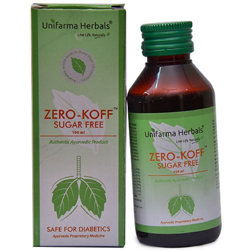 Unifarma Herbals Zero Koff Cough Syrup- (Sf) (100ml)