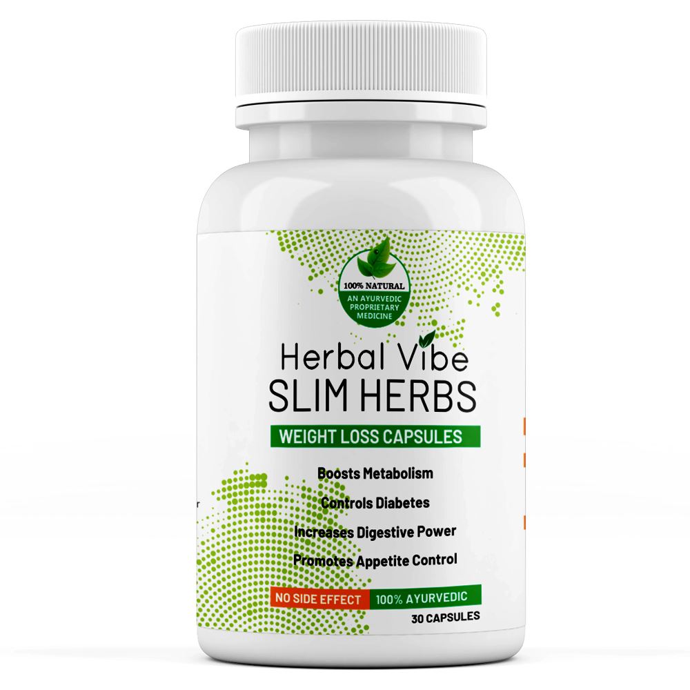 Herbal Vibe Weight Loss Capsules Slim Herbs (30caps)