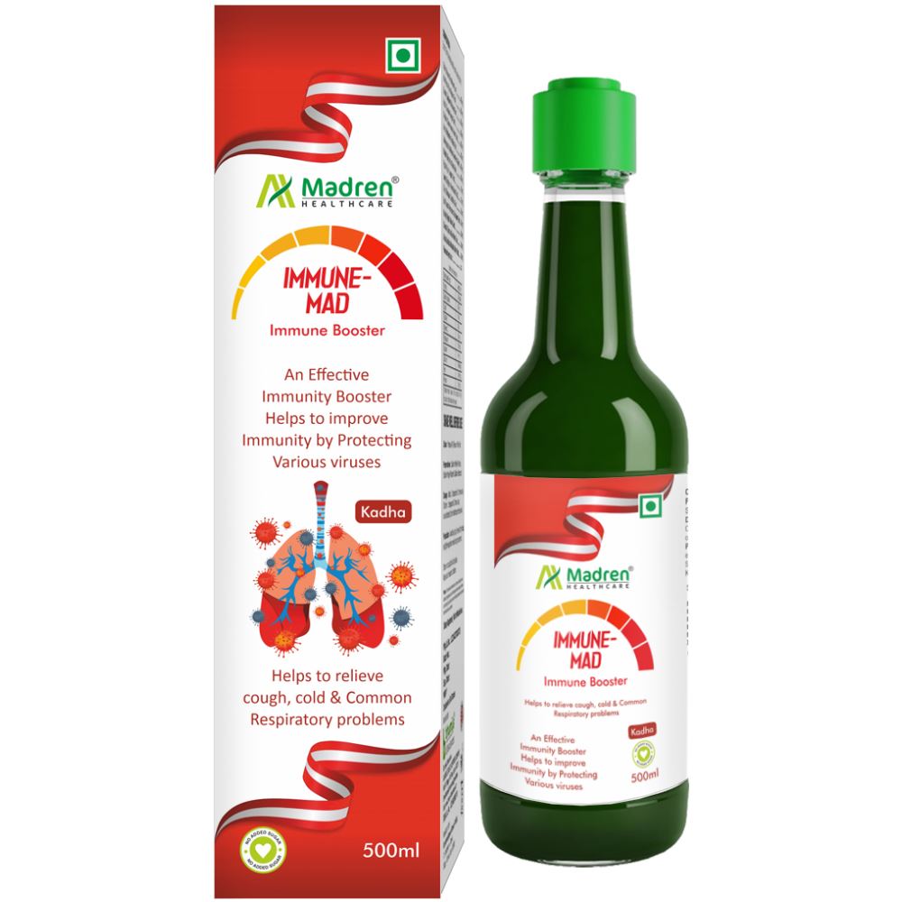 Madren Healthcare Immunity Booster Kadha ( Immune-Mad ) (500ml, Pack of 2)
