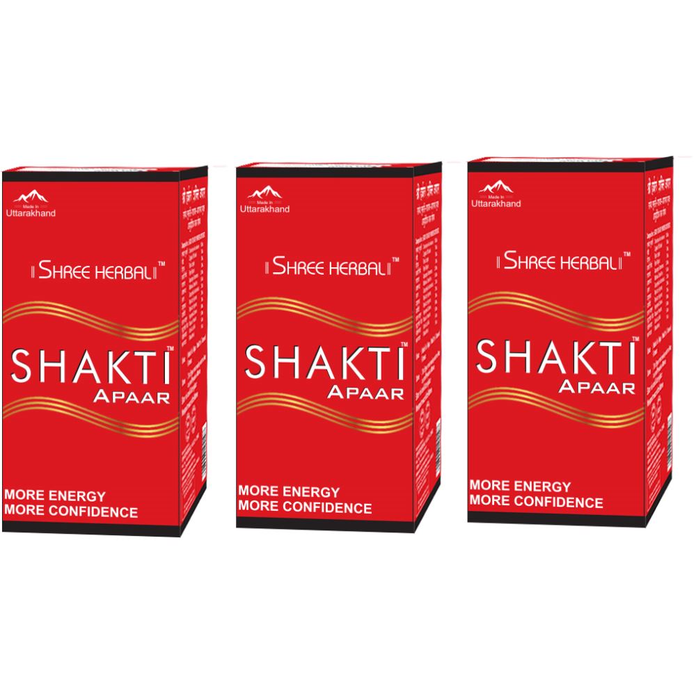Shree Herbal Shakti Apaar Powder (100g, Pack of 3)