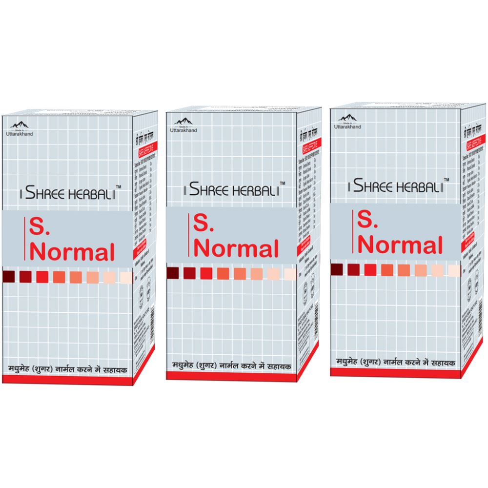Shree Herbal S. Normal Tablets (60tab, Pack of 3)