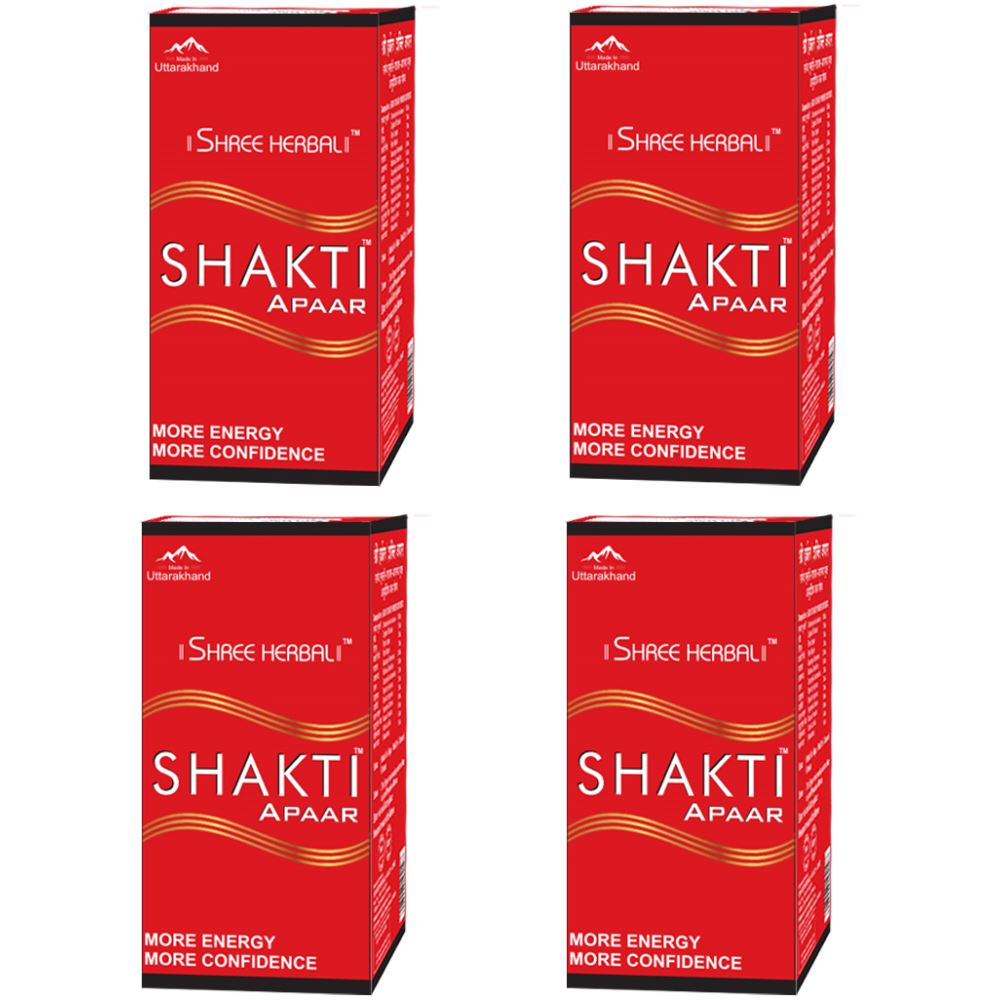 Shree Herbal Shakti Apaar Powder (100g, Pack of 4)