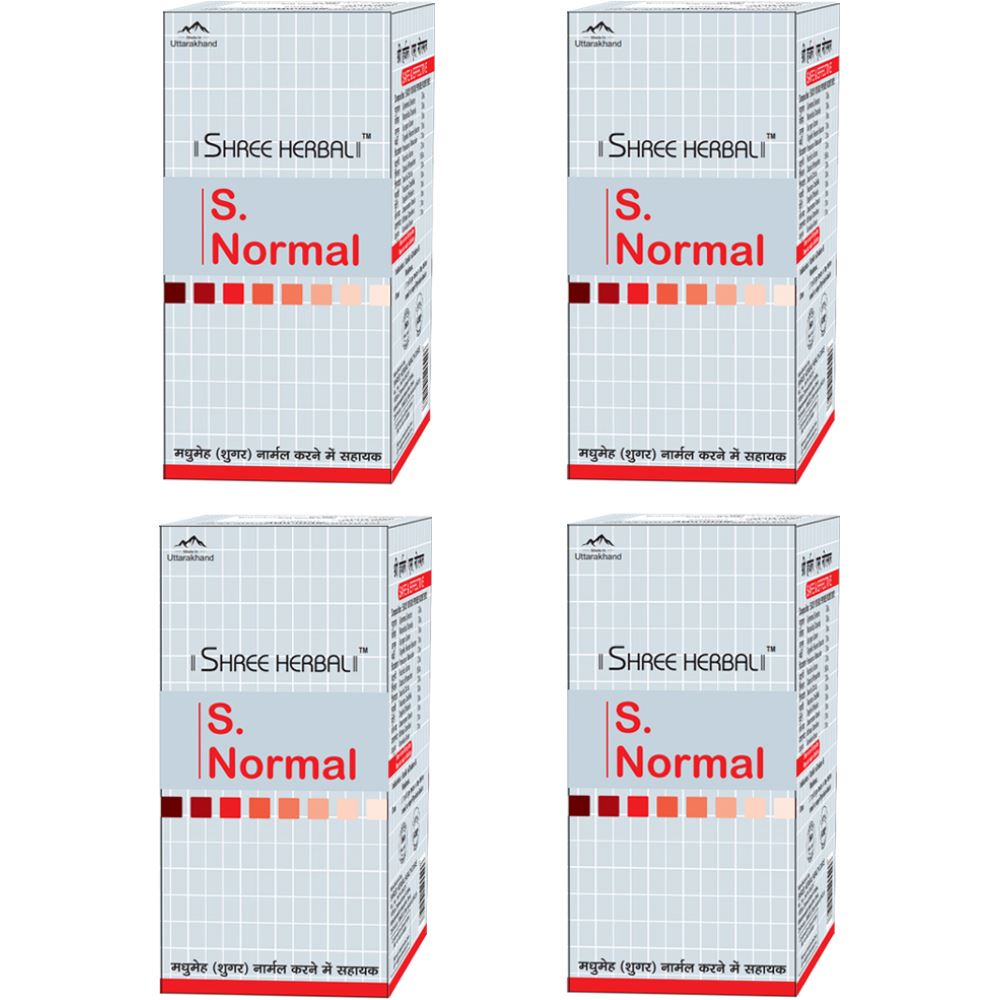 Shree Herbal S. Normal Tablets (60tab, Pack of 4)