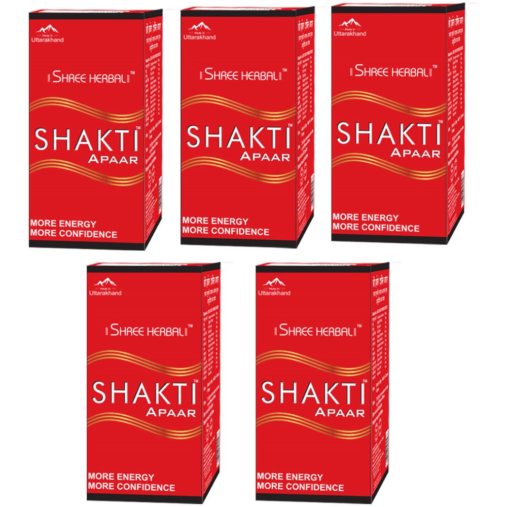 Shree Herbal Shakti Apaar Powder (100g, Pack of 5)