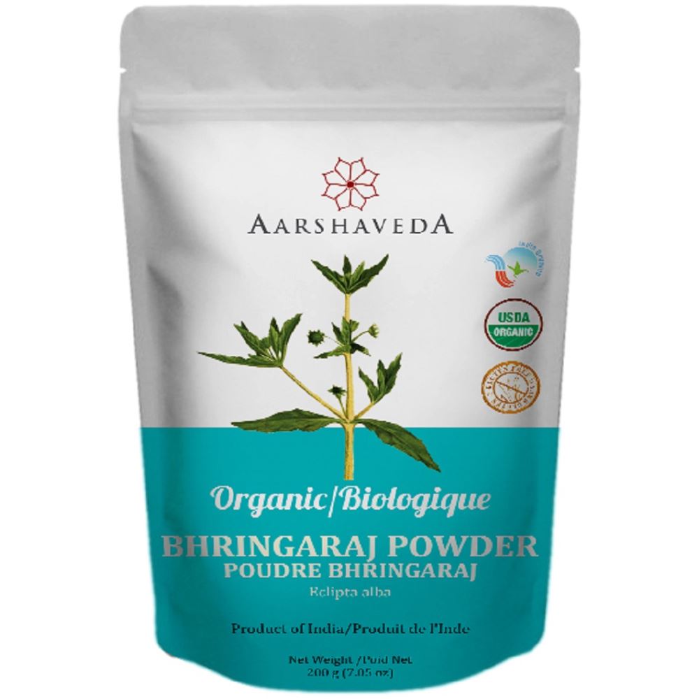 Aarshaveda Bhringaraj Powder Organic (200g)