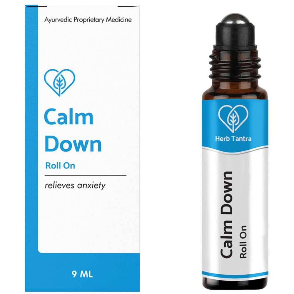 Herb Tantra Calm Down Anxiety Relief Roll-On (9ml)