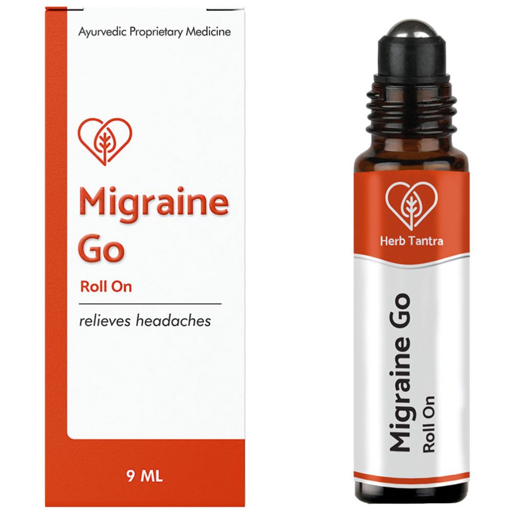 Herb Tantra Migraine Go Headache Relief Roll-On (9ml)