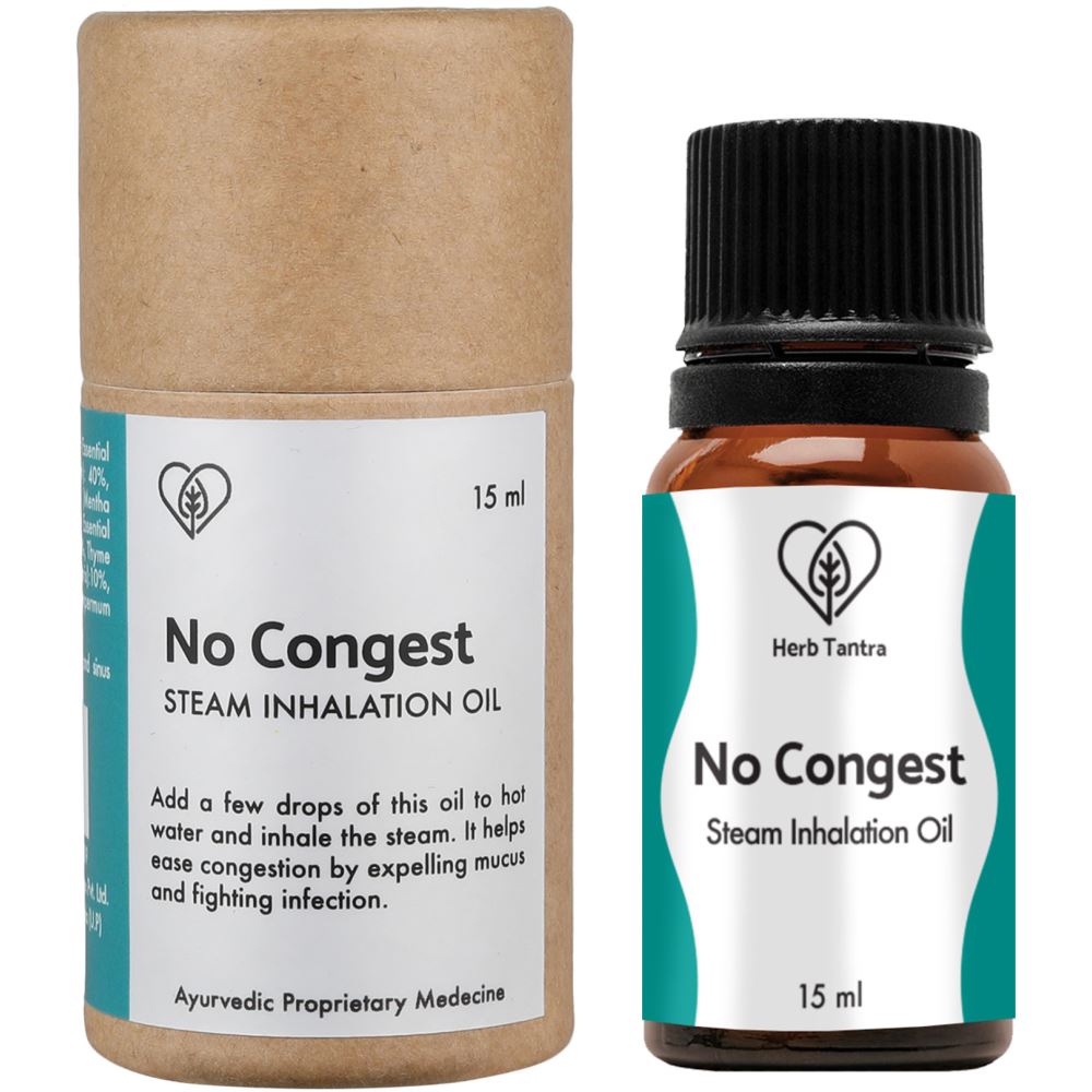 Herb Tantra No Congest-Steam Inhalation Essential Oil (15ml)