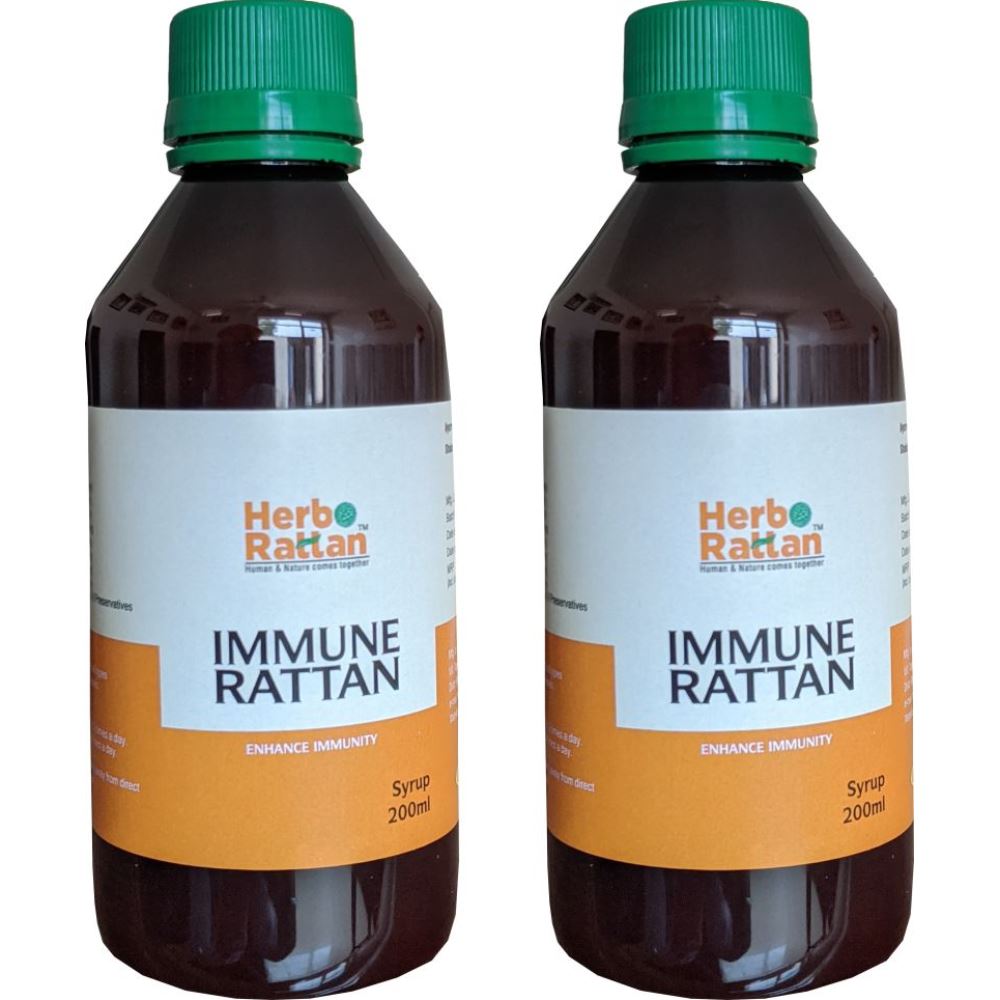 Rajni Herbals Immune Rattan Enhance Immunity (200ml, Pack of 2)