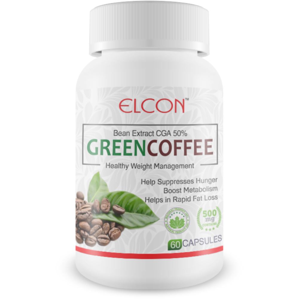 Elcon Green Coffee 500Mg Capsule (60caps)