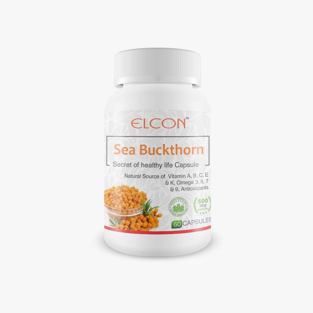 Elcon Seabuckthorn Capsule 500 Mg (60caps)