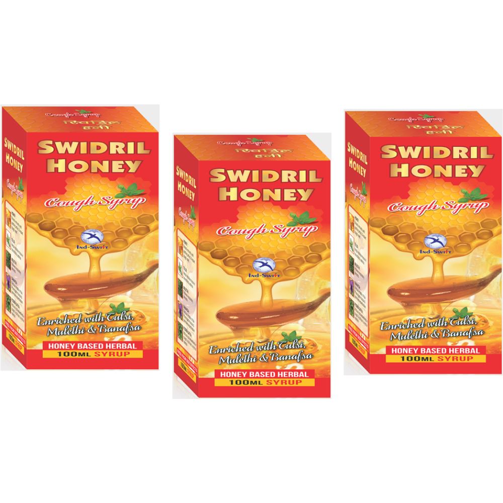 Ind Swift Swidril Cough Syrup (100ml, Pack of 3)