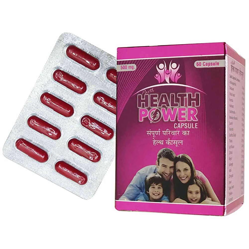 Parth Remedies Health Power Capsule (60caps, Pack of 2)