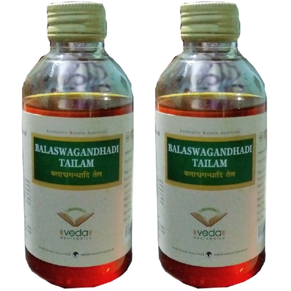 Veda Balaswagandhadi Tailam (200ml, Pack of 2)