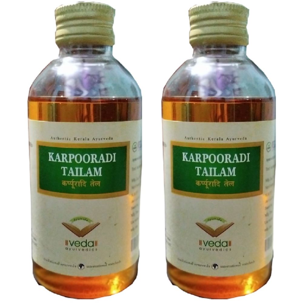Veda Karpooradi Tailam (200ml, Pack of 2) Veda Karpooradi Tailam (200ml, Pack of 2)