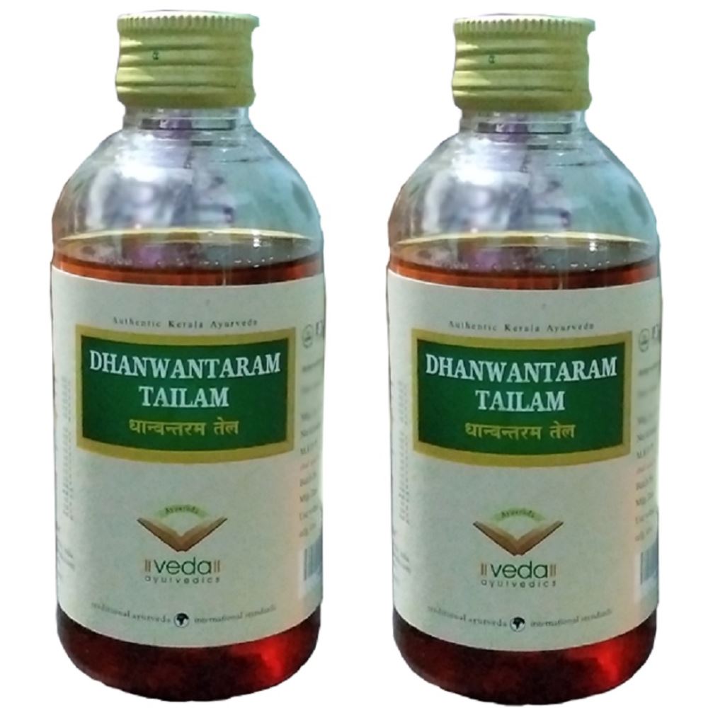Veda Dhanwantaram Tailam (200ml, Pack of 2) Veda Dhanwantaram Tailam (200ml, Pack of 2)