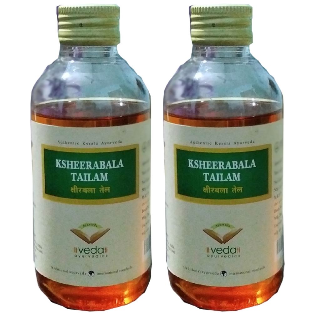 Veda Ksheerabala Tailam (200ml, Pack of 2) Veda Ksheerabala Tailam (200ml, Pack of 2)