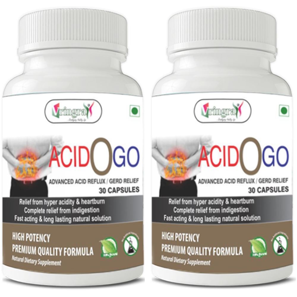 Vringra Acid O Go Capsules (30caps, Pack of 2)