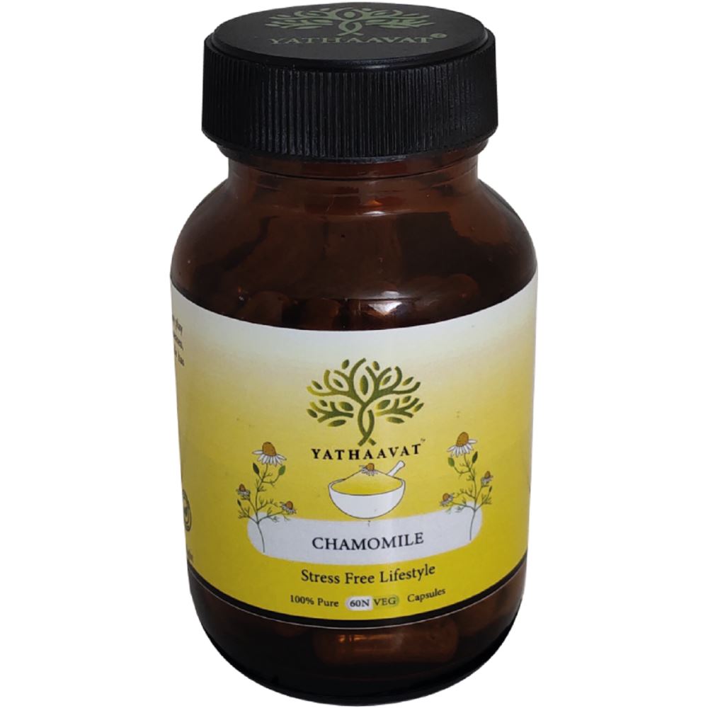 Yathaavat Chamomile Capsules (60caps)