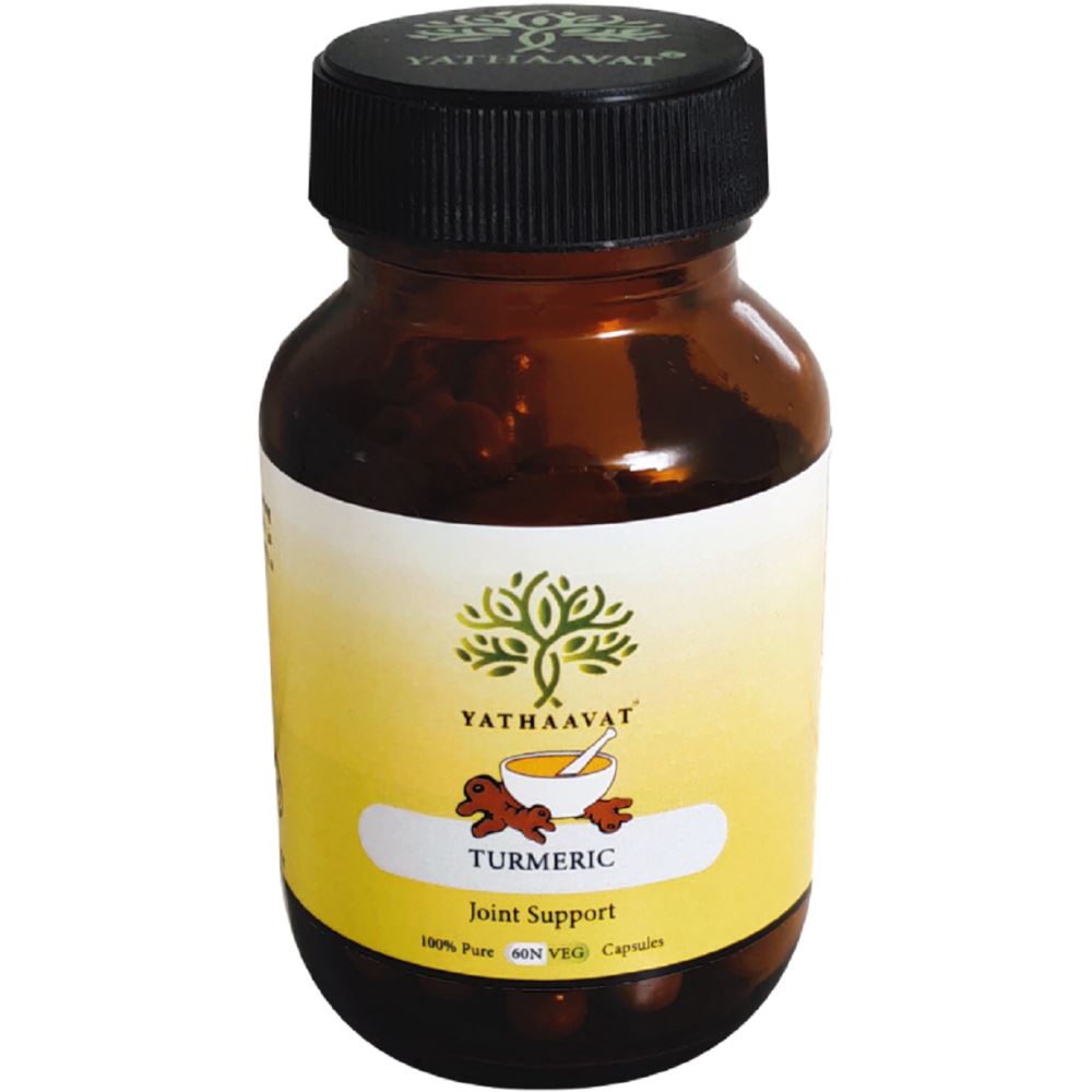 Yathaavat Turmeric (Haldi) Capsules (60caps)